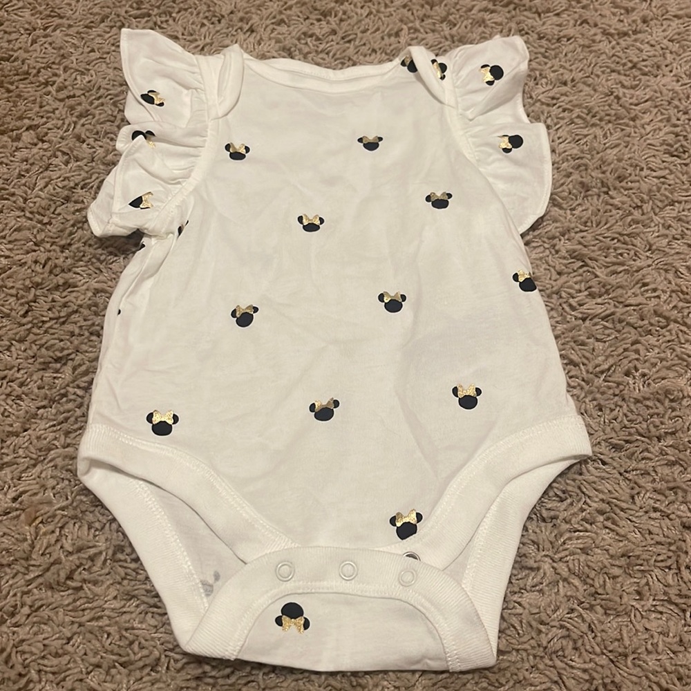 NWOT DISNEY x Baby Gap Minnie Mouse Onesie